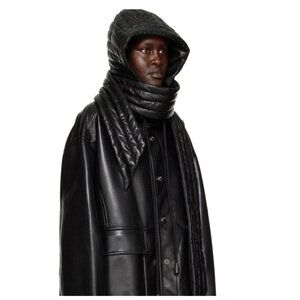 Nanushka Quilted Hooded Scarf